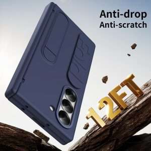 Official Samsung Z Fold 7 Case with Hinge Protection and S Pen Slots