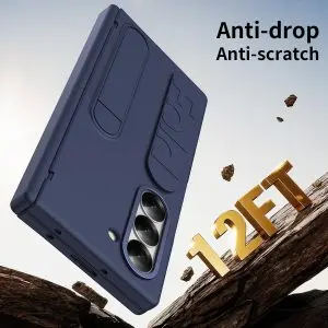 Official Samsung Z Fold 7 Case with Hinge Protection and S Pen Slots