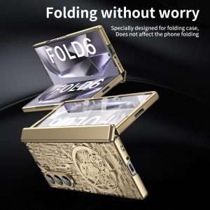 Samsung Galaxy Z Fold 6-7 Case with Mechanical Legend Pattern