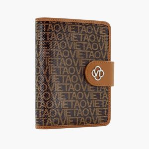Passport Holder Wallet Bag with AirTag Holder, Card Slots and Passport Solt Ticket Cash Solt, Photo Solt Sim Card Pen Slot