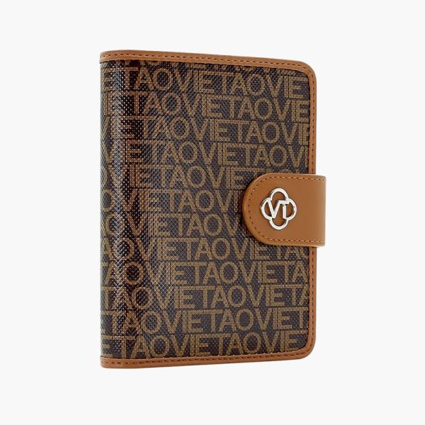 Passport Holder Wallet Bag with AirTag Holder, Card Slots and Passport Solt Ticket Cash Solt, Photo Solt Sim Card Pen Slot
