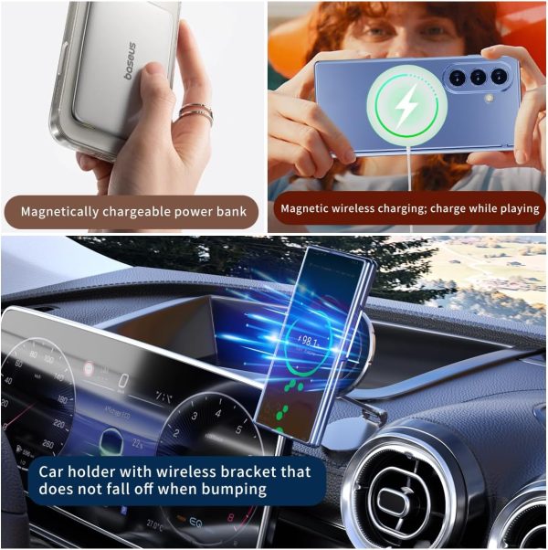 for Samsung Galaxy Z Fold 7 Case with Frosted Plating Non-Stick Fingerprint,Hinge & Front Screen Protector - Sleek Luxury and Nobility Design, Folding Completely 360 Full Protection(Silver)