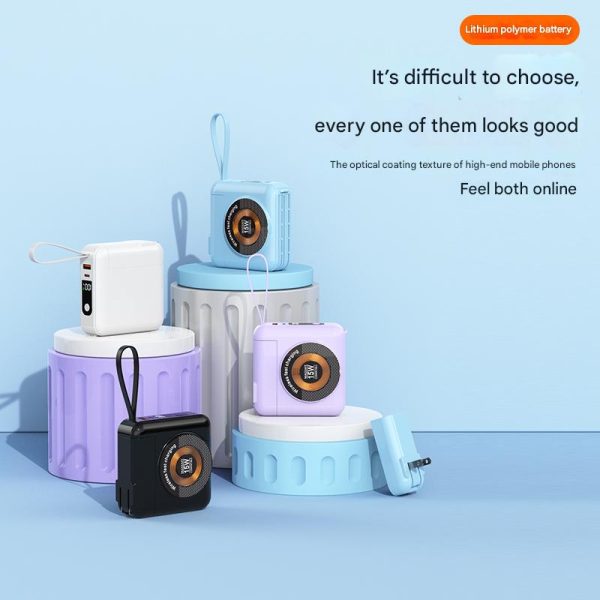 15000 mAh 3-in-1 Power Bank.20W PD Fast Charging, 15W Magnetic Wireless Charging And 12W Detachable Plug For Charging Your Phone Or Power Bank Separately.Design With A Built-in Lanyard. - Image 5