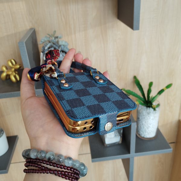 Z Flip 7 Case with Elegant Ribbon Scarf - Image 3