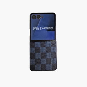 Samsung Galaxy Z Flip 7&6&5 Simple Checkered Pattern Phone Case